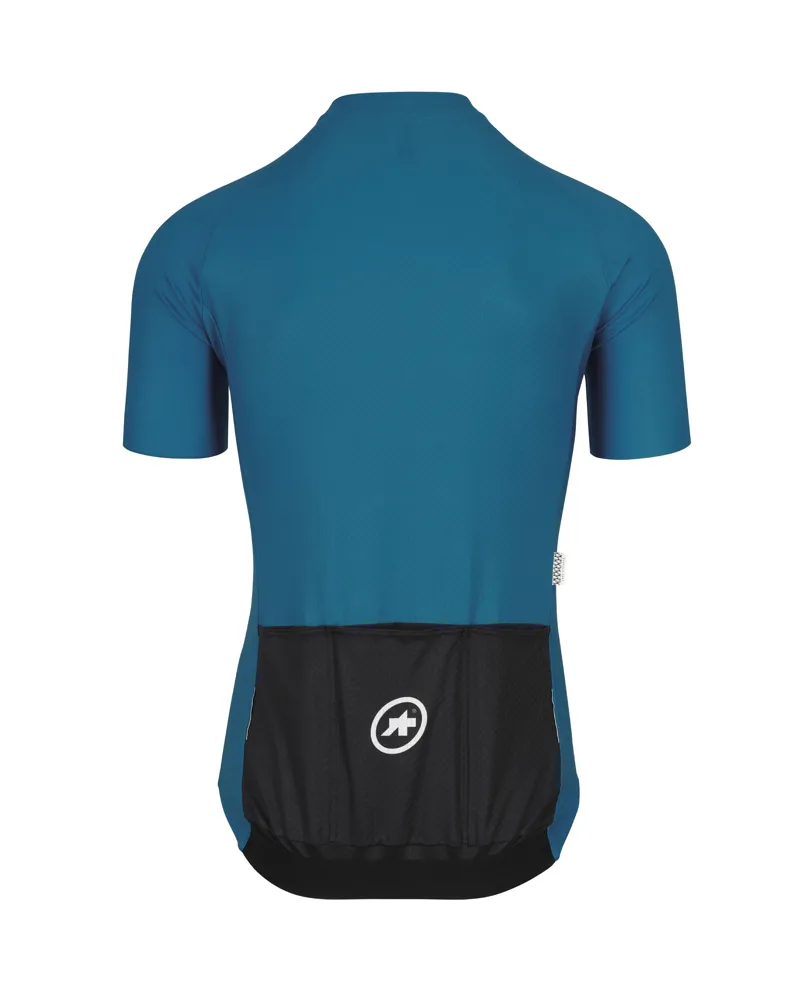 Assos Mille GT Summer Short Sleeve Cycling Jersey c2 in Blue